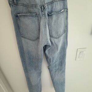 Agolde Light Blue Straight Leg Jeans